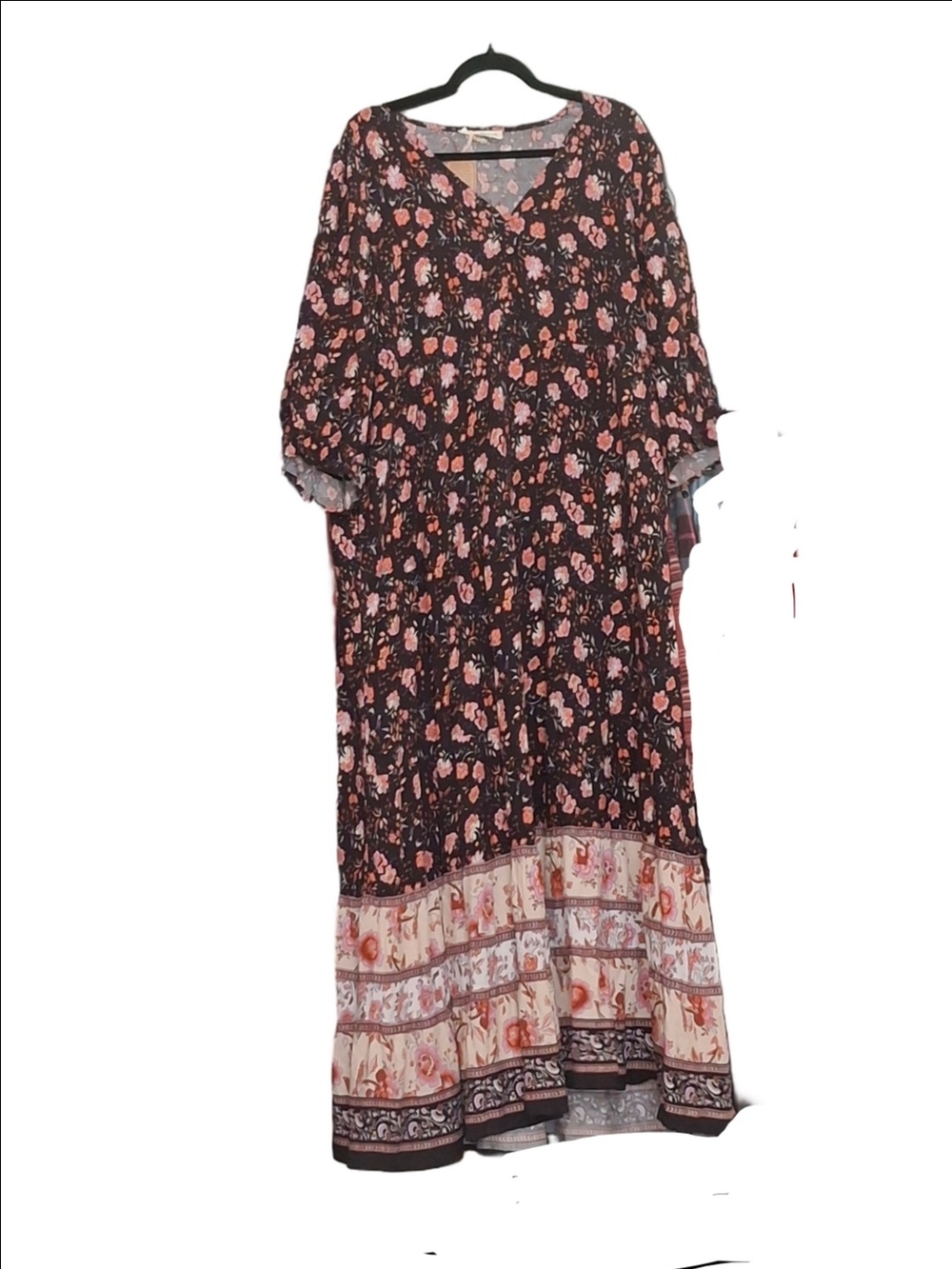 NATURAL LIFE Maxi Boho Nwt Cottage Core Dress